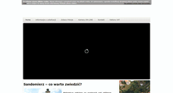 Desktop Screenshot of noclegsando.pl